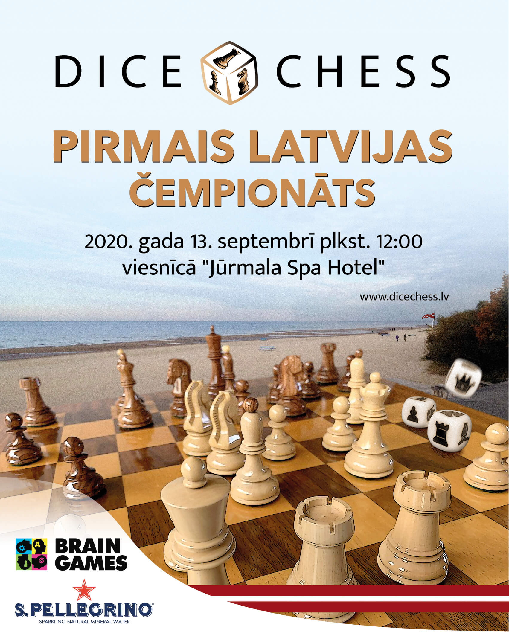Featured image for Pirmais Latvijas Dice Chess čempionāts 2020